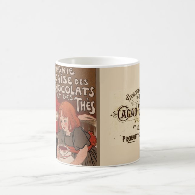 Vintage French Chocolate Advertisement Mug (Center)