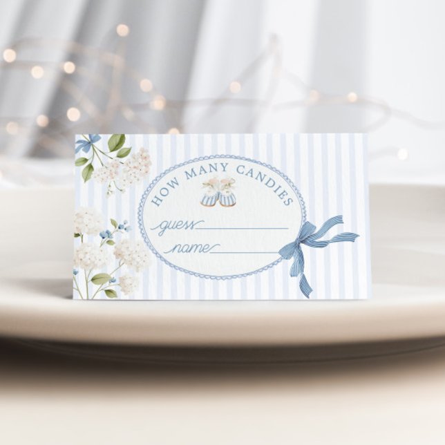 Vintage French Coquette How many candies Enclosure Card (Creator Uploaded)