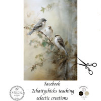 Vintage French Cottage Birds Decoupage