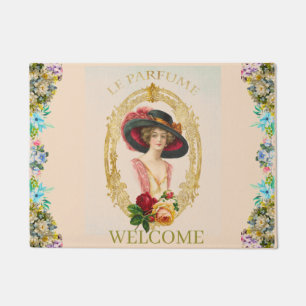 Vintage French Door Mat