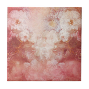 Vintage French Floral Bathroom Decor Tile