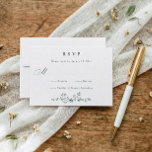 Vintage French Floral Emerald Green Wedding RSVP Card<br><div class="desc">Fresh emerald green tones bring a vibrant yet timeless look to this vintage French wedding RSVP card, perfect for an elegant and romantic celebration. The design features delicate chinoiserie floral elements with refined floral artwork inspired by Victorian botanical illustration and classic toile de jouy patterns. Designed for a traditional mail-back...</div>