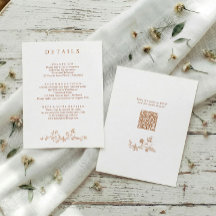 Vintage French Floral Terracotta Wedding Details