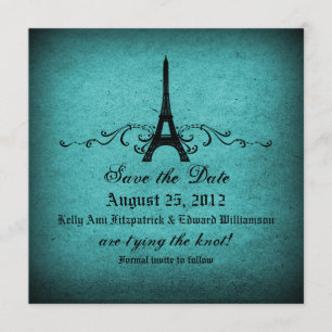 Vintage French Flourish Save the Date