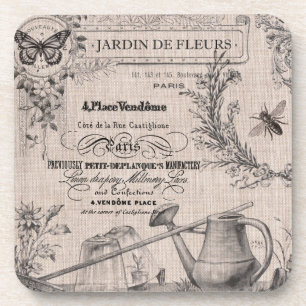 Vintage French Garden coasters