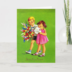 Vintage French - Happy Mother's Day, Card