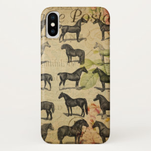 Vintage French Horse Case-Mate iPhone Case