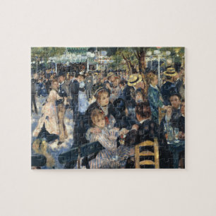 Vintage French Impressionist Paris Dance Art Jigsaw Puzzle