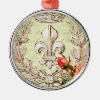 Vintage French Metal Ornament