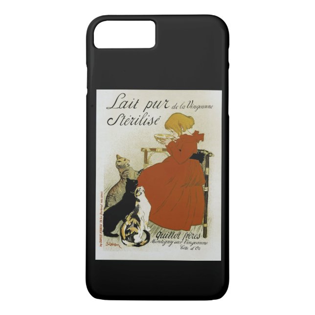 Vintage French Milk Ad Case-Mate iPhone Case (Back)
