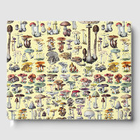Vintage French Mushroom Cottagecore Botanical Art