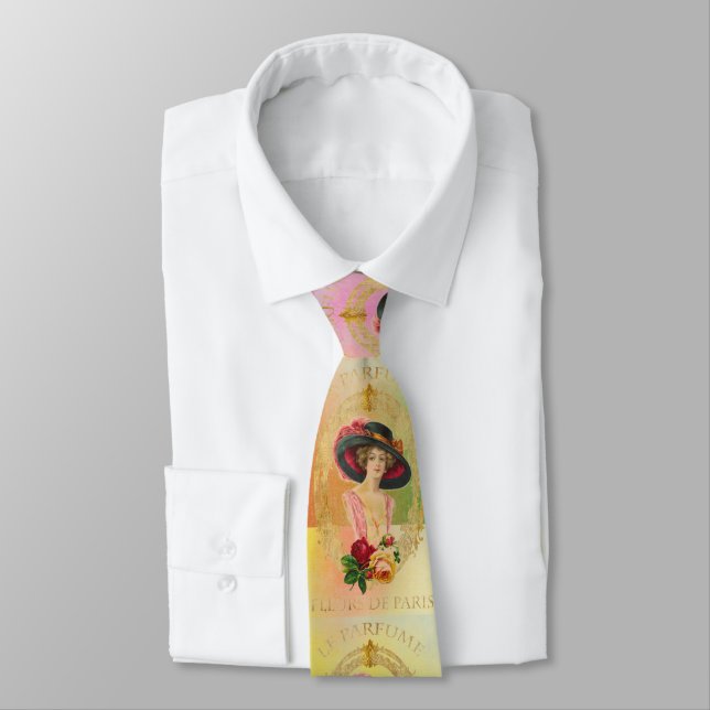 Vintage French Necktie (Tied)