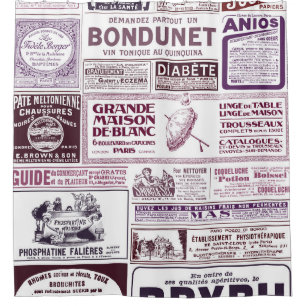 Vintage French Newspaper Ads 1910
