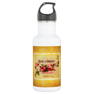 Vintage French Perfume Label 532 Ml Water Bottle