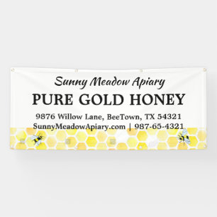 Vintage French Pink Bakery Branding Display Design Banner