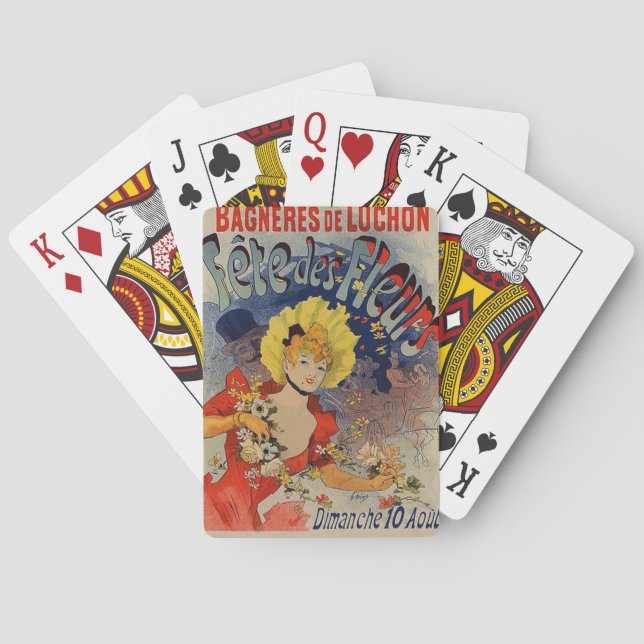 Vintage French Playing Cards (Back)