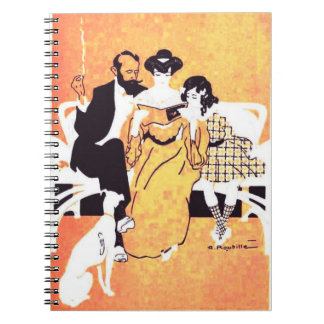 Vintage French Poster Notebook