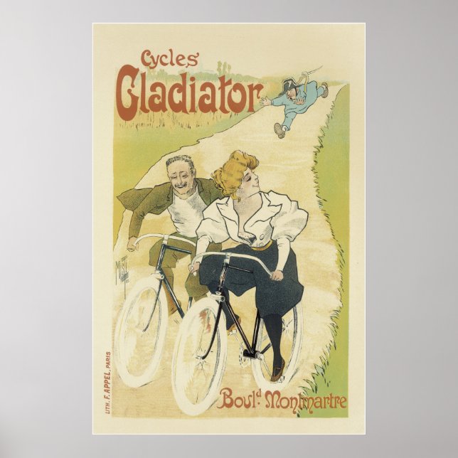 Vintage French Posters - Bicycles (Front)