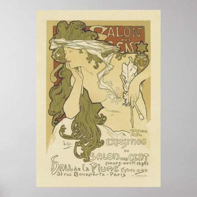 Vintage French Posters - Salon (Front)