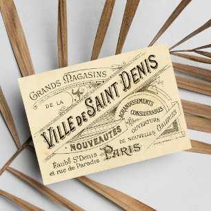 Vintage French Publicity Postcard