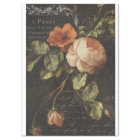 Vintage French Rose Decoupage Tissue Paper