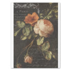Vintage French Rose Decoupage Tissue Paper