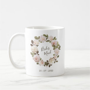 Vintage French Roses Bridesmaid Wedding Mug