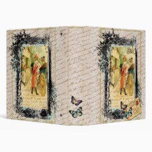 Vintage French Style Binder Photo Album