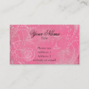 Vintage French Toile Custom Colours Business Card