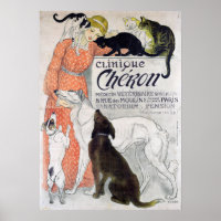 Vintage french veterinary clinic
