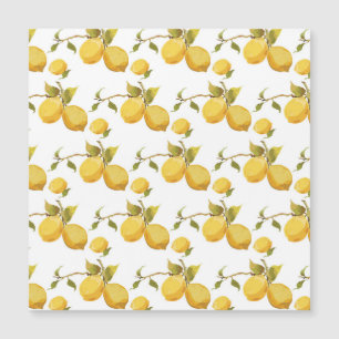 Vintage Fresh Lemons: Simplistic Design