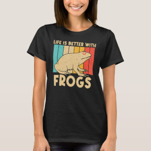 Vintage Frog For Men Women Kids Cute Frog Toad  5 T-Shirt