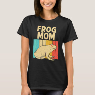 Vintage Frog For Mom Grandma Cute Frog Toad T-Shirt