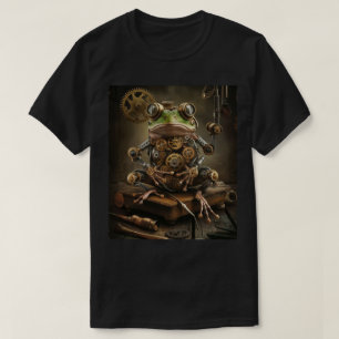 Vintage Frog Steampunk Style T-Shirt