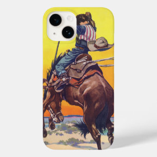 Vintage Fruit Crate Label Art, Buckaroo Apples Case-Mate iPhone 14 Case