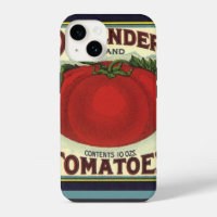 Vintage Fruit Crate Label Art, Defender Tomatoes