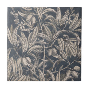 Vintage Fruit & Floral I Tile