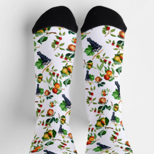 Vintage Fruit Socks