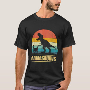 Vintage Fun Mamasaurus Apparel   Mama one Dinosaur T-Shirt