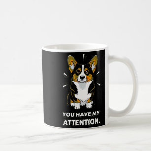 Vintage Funny Cute Corgi Dog Design For Men Women Coffee Mug