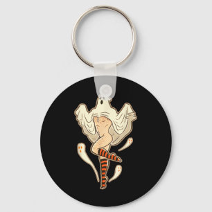 Vintage Funny Gay Halloween Keychain