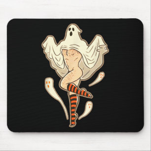 Vintage Funny Gay Halloween Mouse Pad