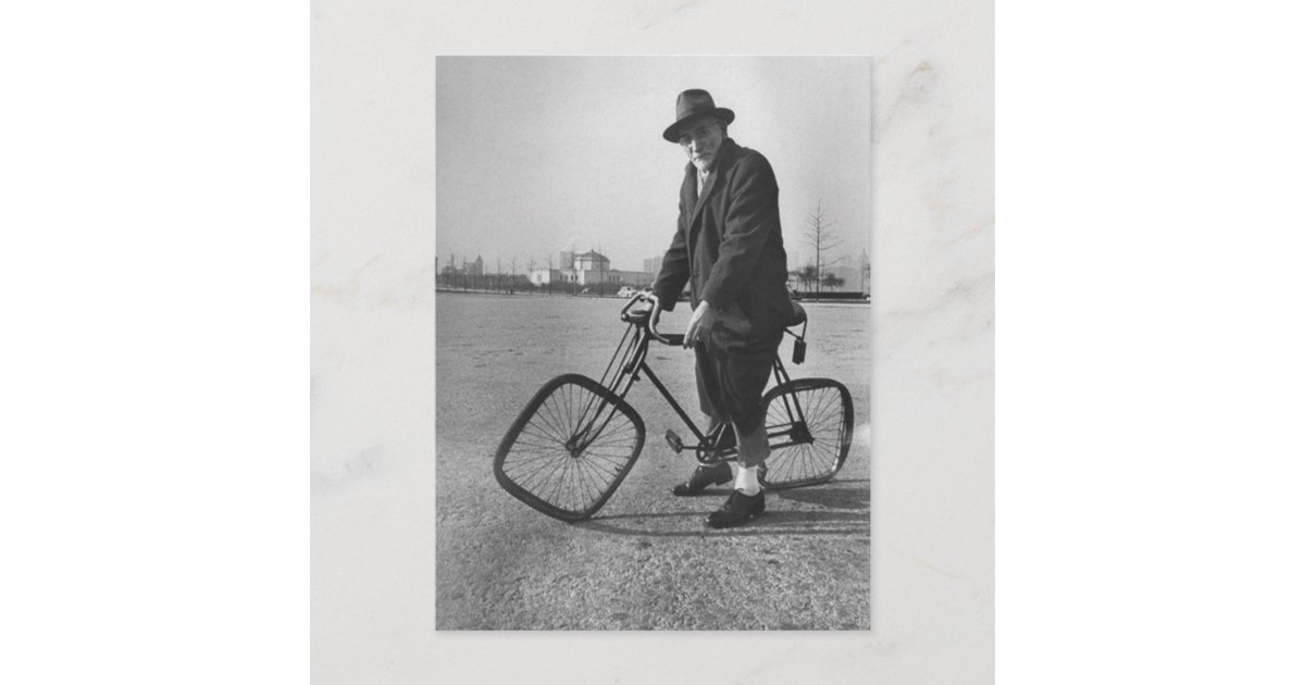 funny man on bike