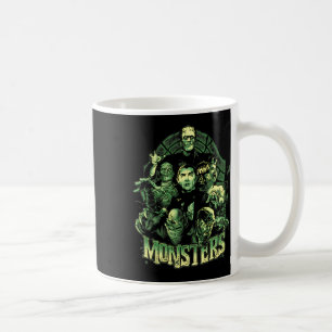 Vintage Funny Monster Mash Frankenstein Horror Mov Coffee Mug