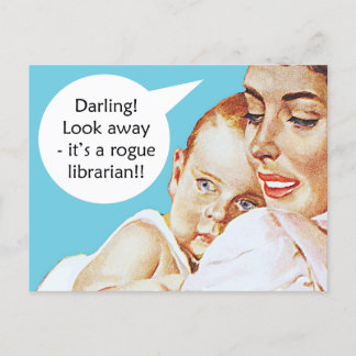 Vintage funny postcard