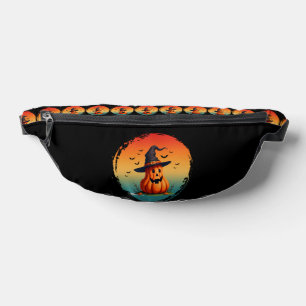 vintage funny pumpkin fall autumn season fanny pack