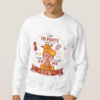 Vintage Funny Quilter Gift for Seamstress and Sweatshirt