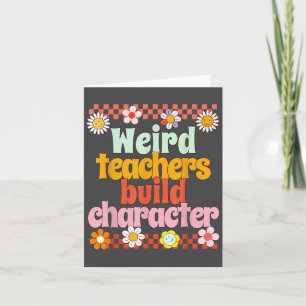Vintage Funny Retro Motivational Teacher Retro  Card