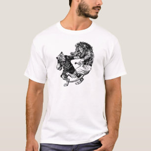 vintage Funny rugby players T-Shirt