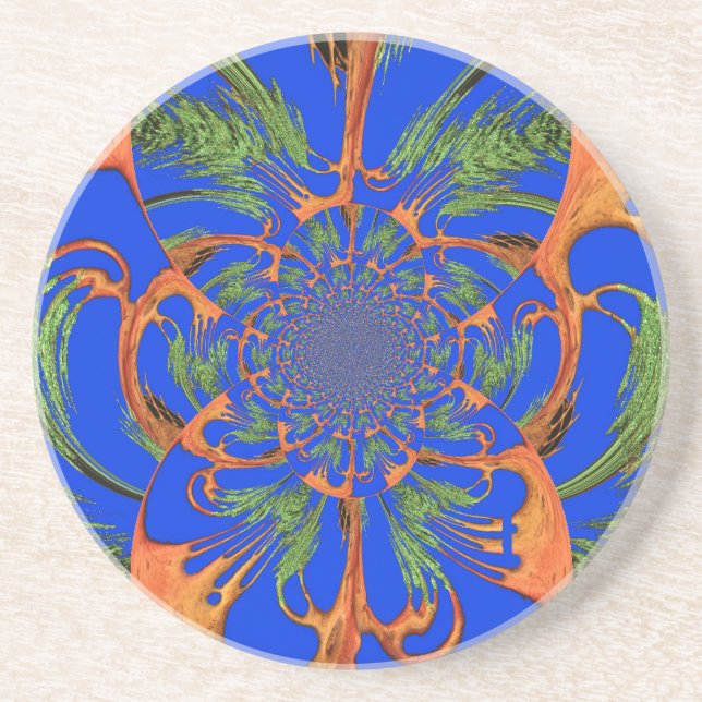 Vintage Fusion Hakuna Matata Fusion Designer Graph Coaster (Front)